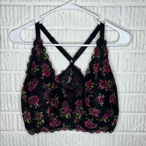 Torrid Curve Rose  Lace Bralette